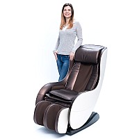 Massagesessel REXTON RK-1900BR mit kompakten Maßen und Bluetooth – Braun