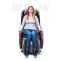 Massagesessel REXTON RK-1900BR mit kompakten Maßen und Bluetooth – Braun