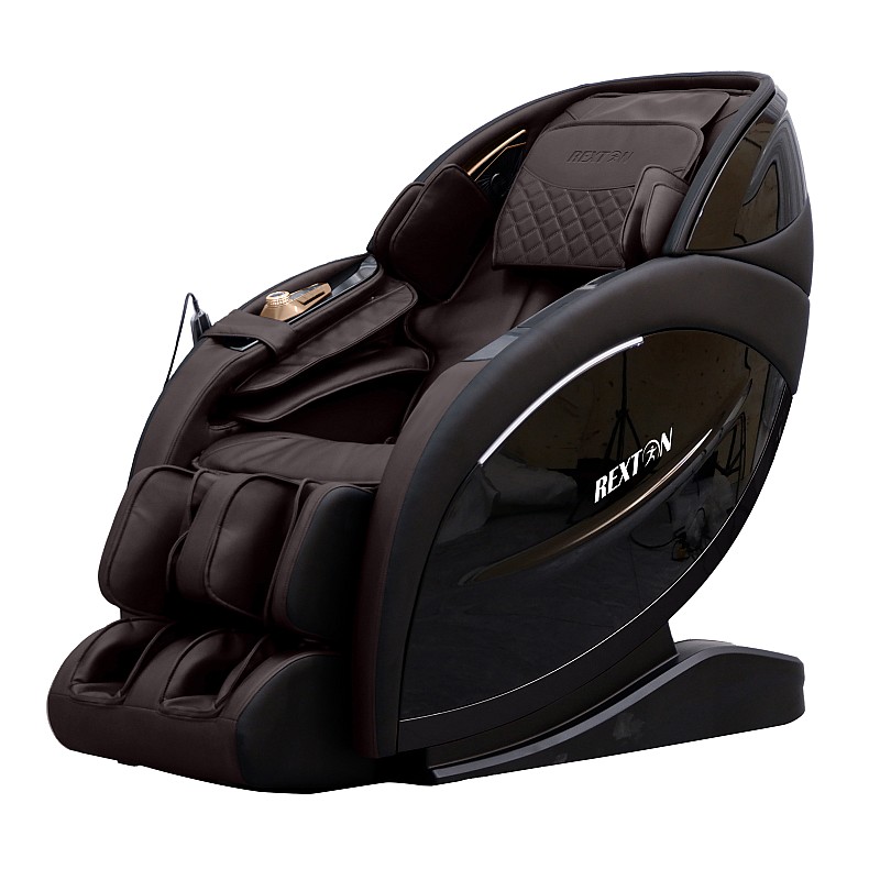 Professioneller Massagesessel REXTON RK08-BR mit dualem Massage-Mechanismus und 20 automatischen Programmen