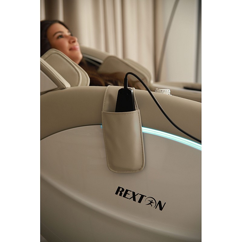 Professioneller Massagesessel REXTON RK08-SL mit dualem Massage-Mechanismus und 20 automatischen Programmen
