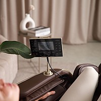 Professioneller Massagesessel REXTON A520-2 mit doppeltem Massage-Mechanismus und Gesundheitszustands-Analysegerät