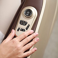 Professioneller Massagesessel REXTON A520-2 mit doppeltem Massage-Mechanismus und Gesundheitszustands-Analysegerät