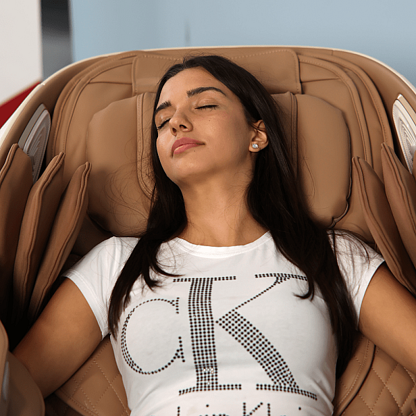 Professioneller Massagesessel REXTON RK7602S-BG mit 4D-Massage und 20 automatischen Massageprogrammen