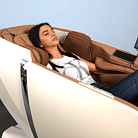 Professioneller Massagesessel REXTON RK7602S-BG mit 4D-Massage und 20 automatischen Massageprogrammen