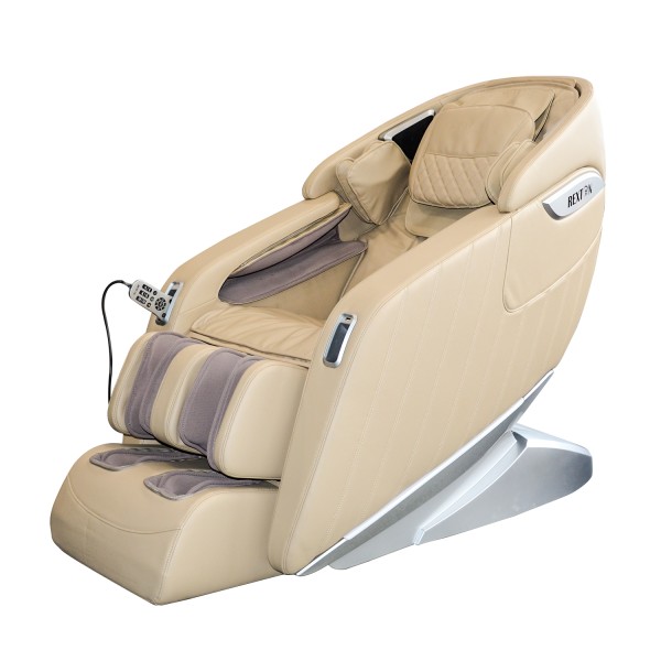 Professioneller Massagesessel REXTON Z1-Champagne mit 3D-Massage und Bluetooth