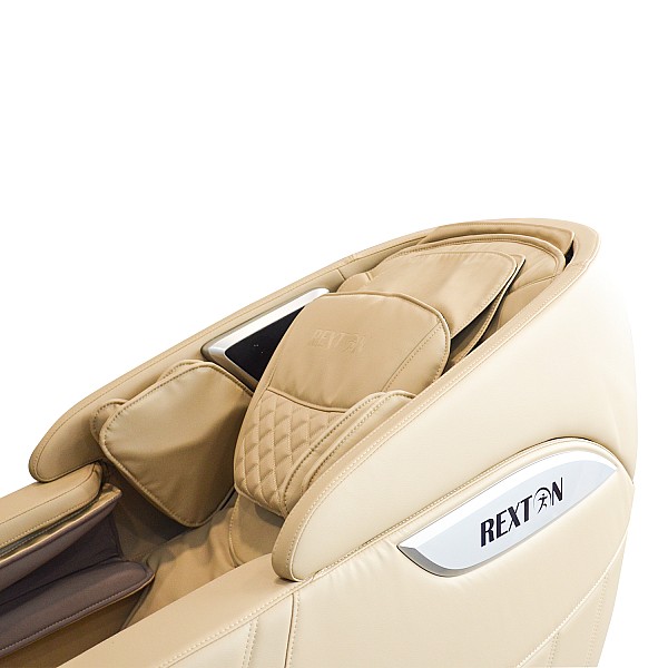 Professioneller Massagesessel REXTON Z1-Champagne mit 3D-Massage und Bluetooth