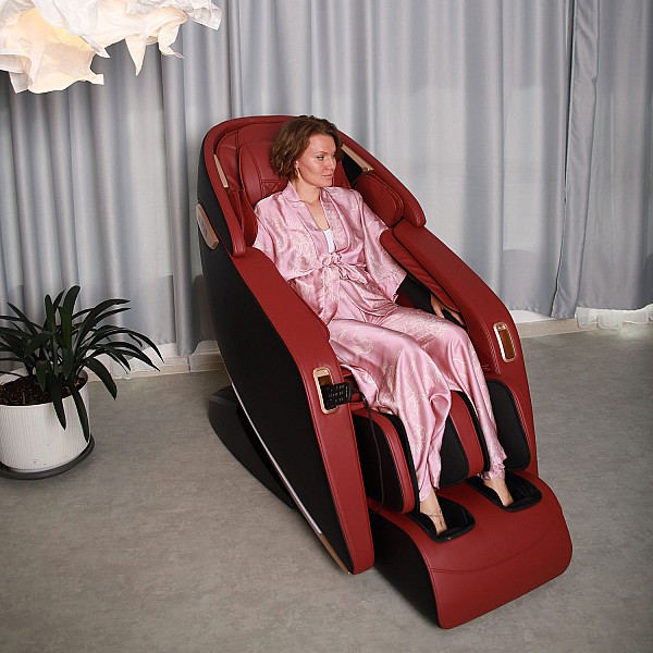 Professioneller Massagesessel REXTON Z1-RED mit 3D-Massage und Bluetooth