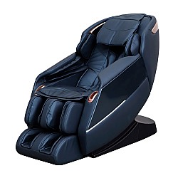 Massagesessel REXTON Z18 mit SL-Track-Mechanismus und Bluetooth-Lautsprechern – Blau