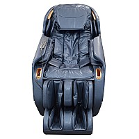 Massagesessel REXTON Z18 mit SL-Track-Mechanismus und Bluetooth-Lautsprechern – Blau