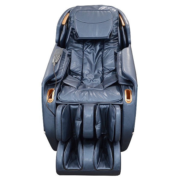 Massagesessel REXTON Z18 mit SL-Track-Mechanismus und Bluetooth-Lautsprechern – Blau