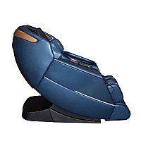 Massagesessel REXTON Z18 mit SL-Track-Mechanismus und Bluetooth-Lautsprechern – Blau