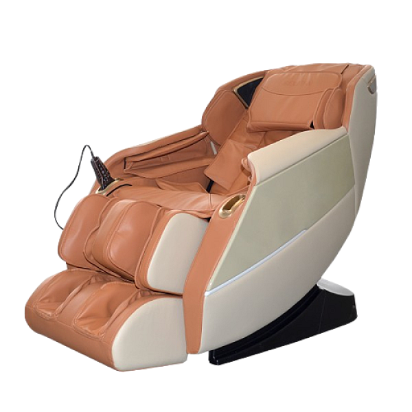 Massagesessel REXTON Z18 mit SL-Track-Mechanismus und Bluetooth-Lautsprechern – Orange