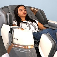 Professioneller Massagesessel REXTON Z22-Grey mit 3D, Shiatsu und Swing-Massage