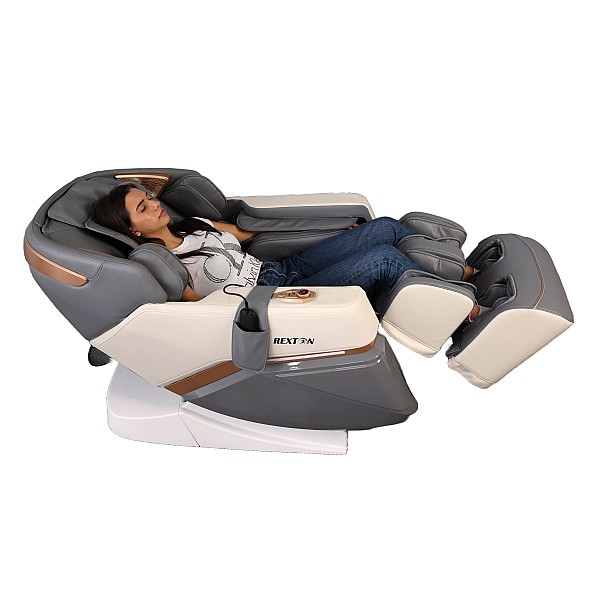 Professioneller Massagesessel REXTON Z22-Grey mit 3D, Shiatsu und Swing-Massage
