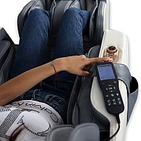 Professioneller Massagesessel REXTON Z22-Grey mit 3D, Shiatsu und Swing-Massage