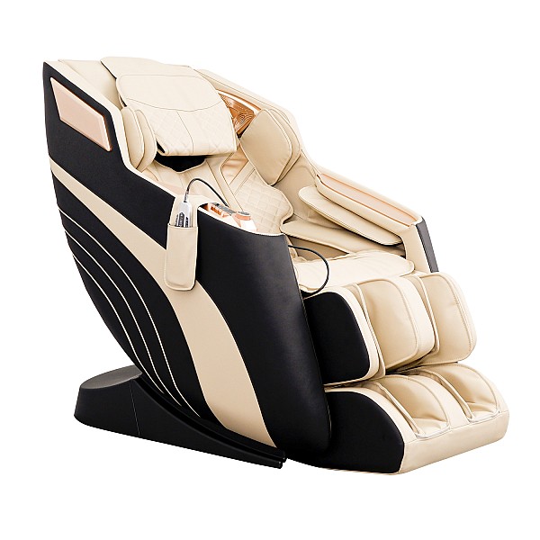 Massagesessel REXTON Z82-BG mit 3D-Mechanismus und SL-Massage-Schiene