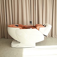 Professioneller Massagesessel REXTON Z91S-Orange mit tiefem 3D-Massage und 7-Zoll-Display