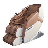 Professioneller Massagesessel REXTON Z2-Coffee mit 3D-Massage, Bluetooth-Funktion und eingebauter Steuerkonsole